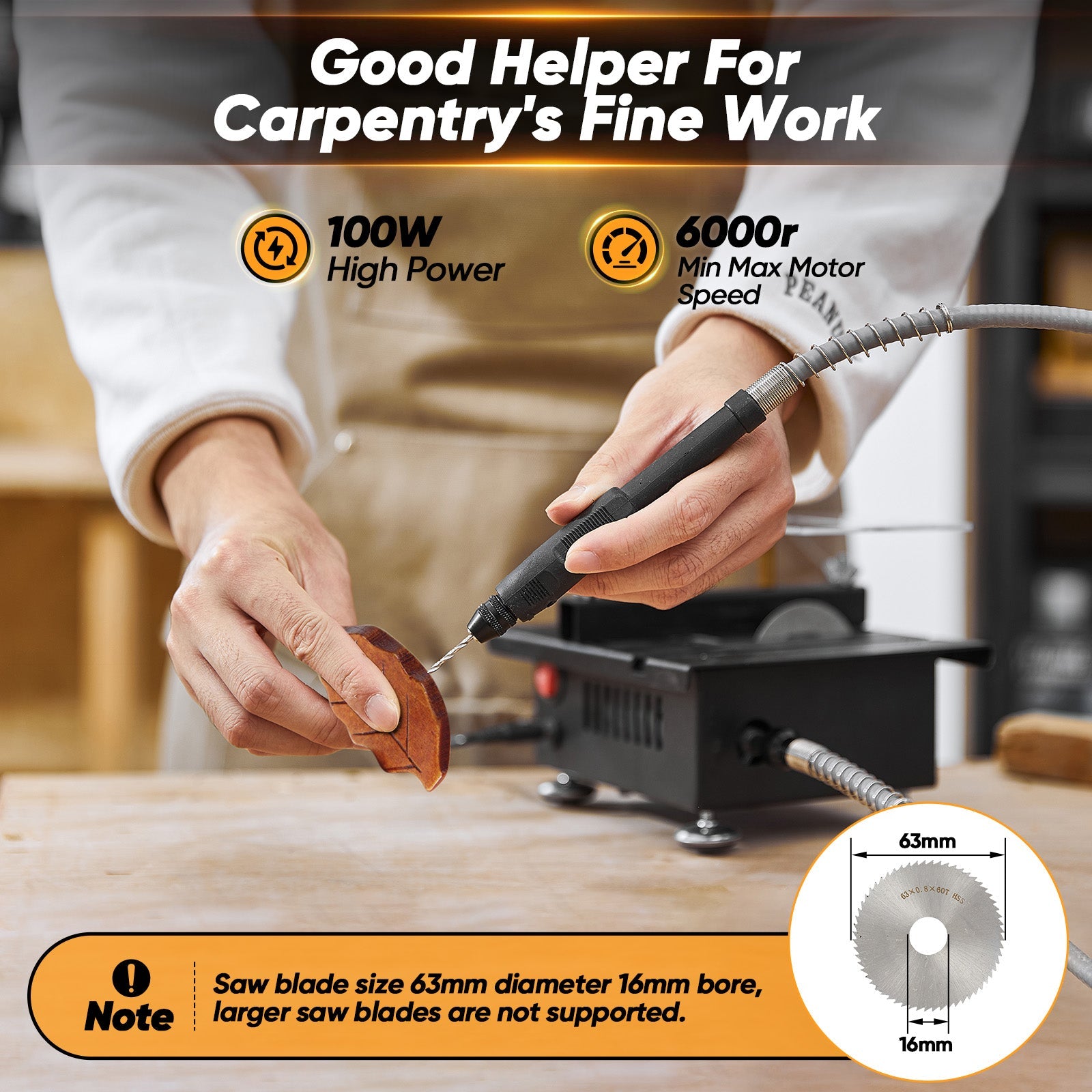 Mini Multifunctional Table Saw - Replacement Consumables Kit
