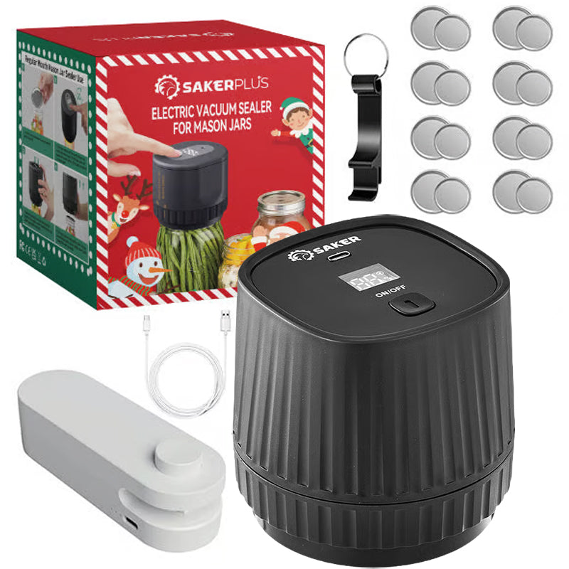 Efficient Food Saver -  Electric Vacuum Sealer For Mason Jars
