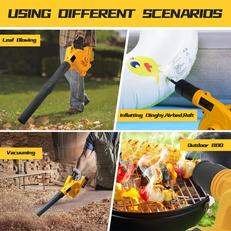 Cordless Jobsite Leaf Blower Vacuum