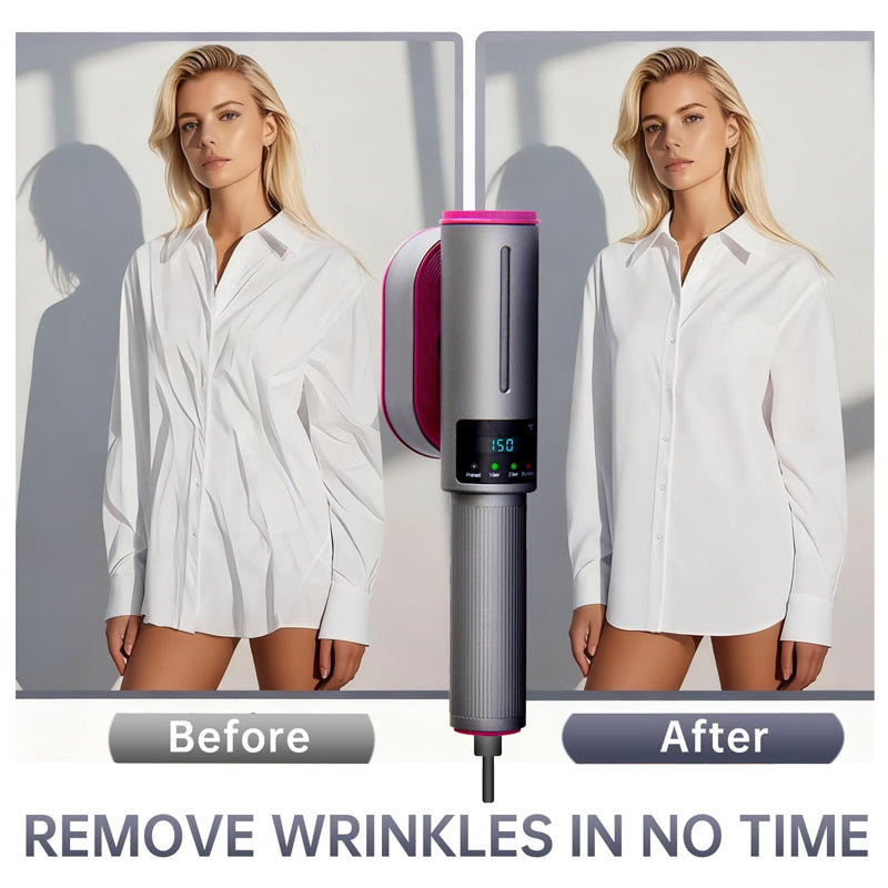 2-in-1 Clothes Steamer Iron