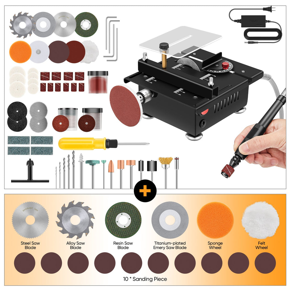 Mini Multifunctional Table Saw - Replacement Consumables Kit