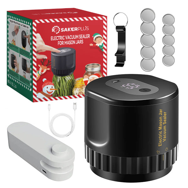 Efficient Food Saver -  Electric Vacuum Sealer For Mason Jars