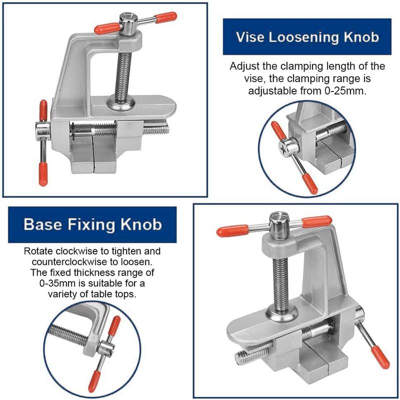 Light Duty Mini Table Clamp