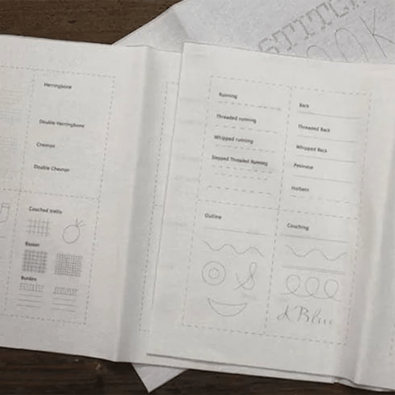 All-Scenario Embroidery Stitch Book Kit