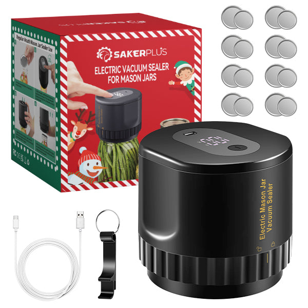 Efficient Food Saver -  Electric Vacuum Sealer For Mason Jars